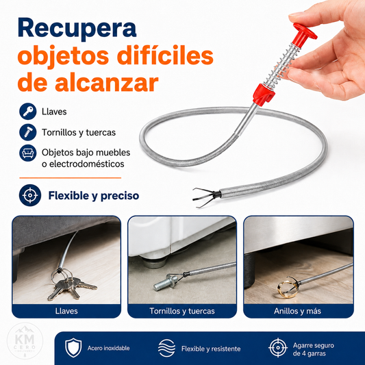 GarraFlex Pro™ 3 en 1, Destapa, recupera y alcanza en segundos