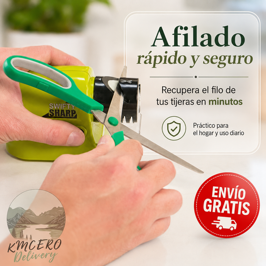 Mini Afilador Eléctrico Profesional, tus cuchillos perfectos, como siempre has querido.