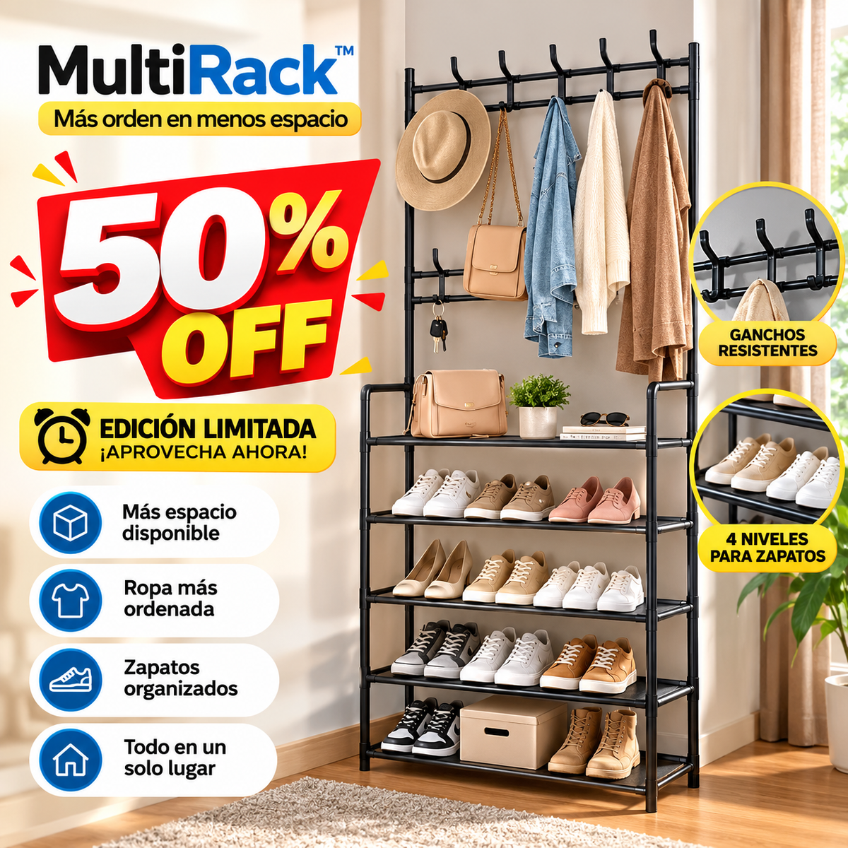 MultiRack™ - Más orden en menos espacio