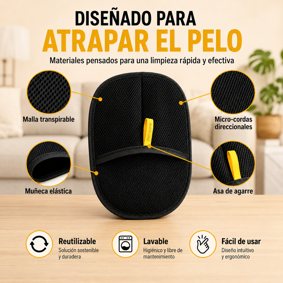PeloStop™ - Cuida y limpia a tus mascotas sin estrés