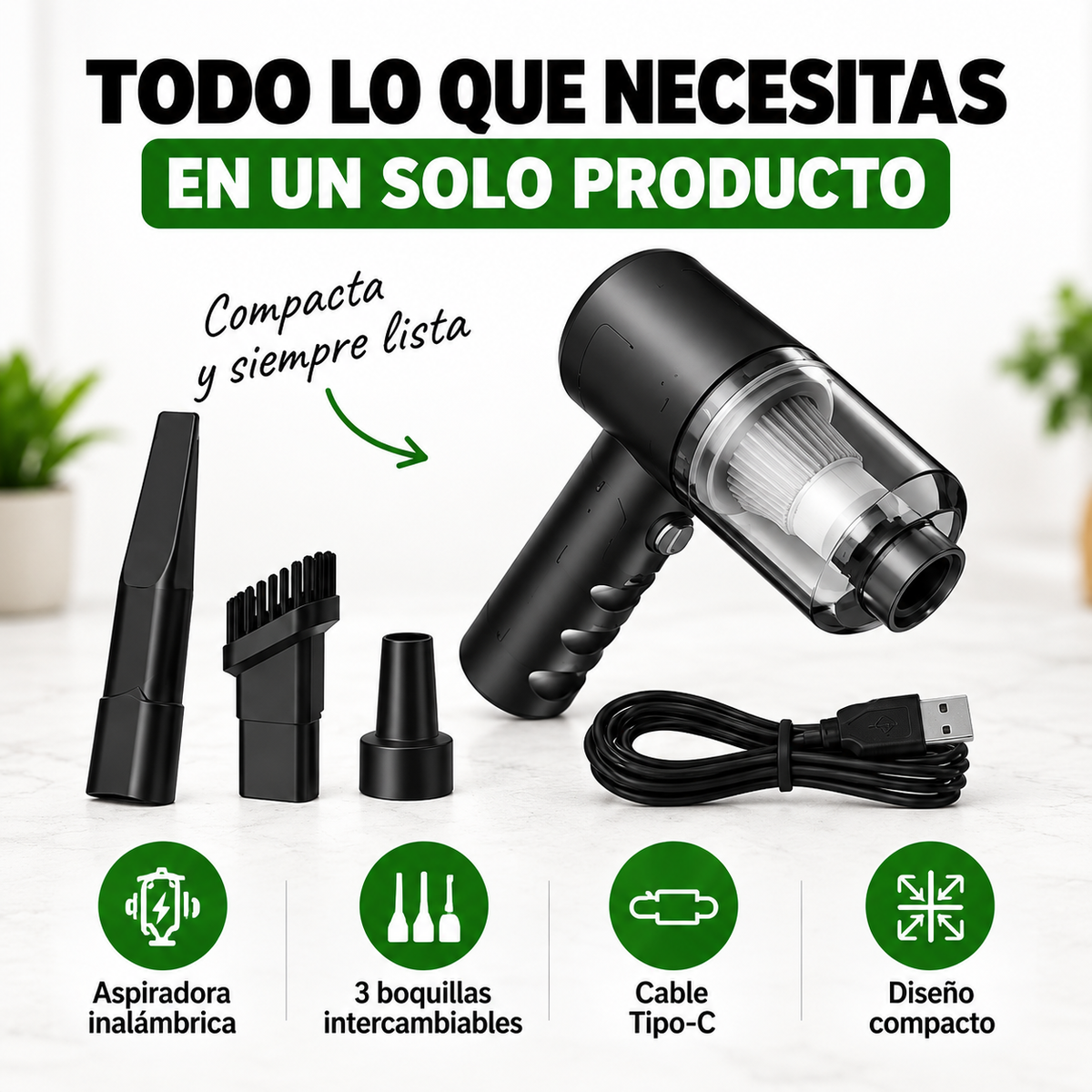 VacuMax™ - Limpieza precisa en cada rincón